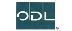 ODL emblem in white and teal